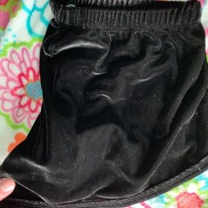 brandy melville velvet shorts